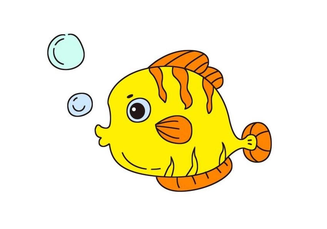 吐泡泡的小鱼的相关图片